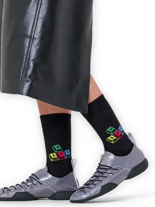 Wasd Controls Sock P003271 BLACK HAPPY SOCKS 