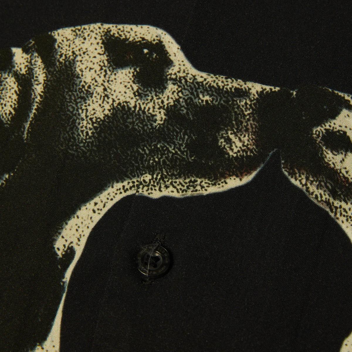Dogged Resort Shirt BU00266 BLACK HUF 