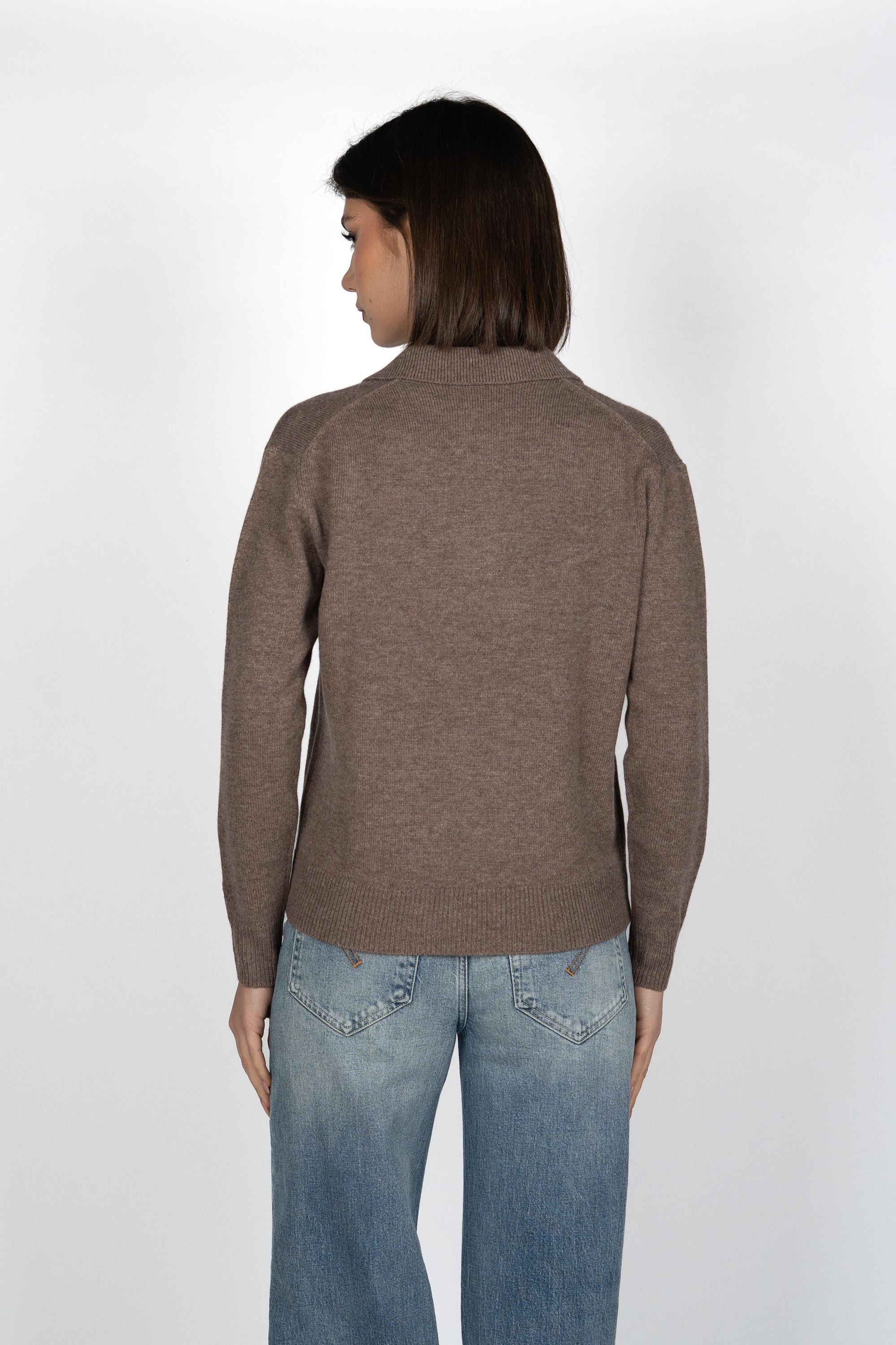 Maglione Eze con collo polo EZE0003 00028I MC2 SAINT BARTH 