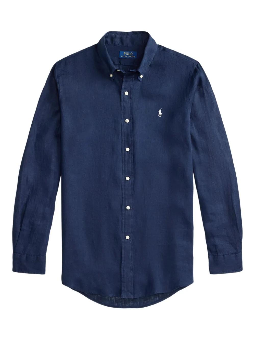 Camicia con ricamo 710966294 504 POLO RALPH LAUREN 