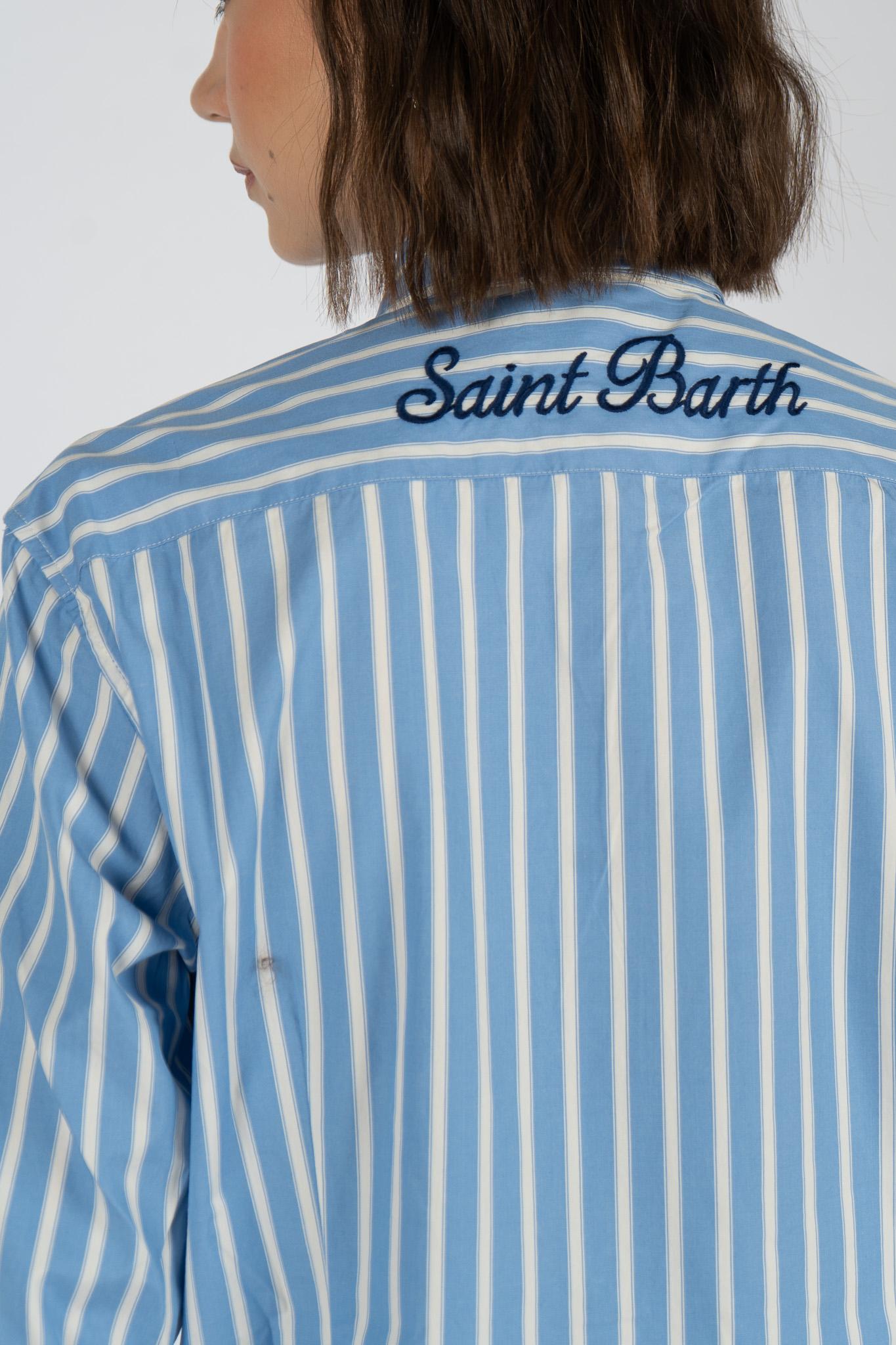 Camicia Meredith con ricamo MDH001 01082L MC2 SAINT BARTH 