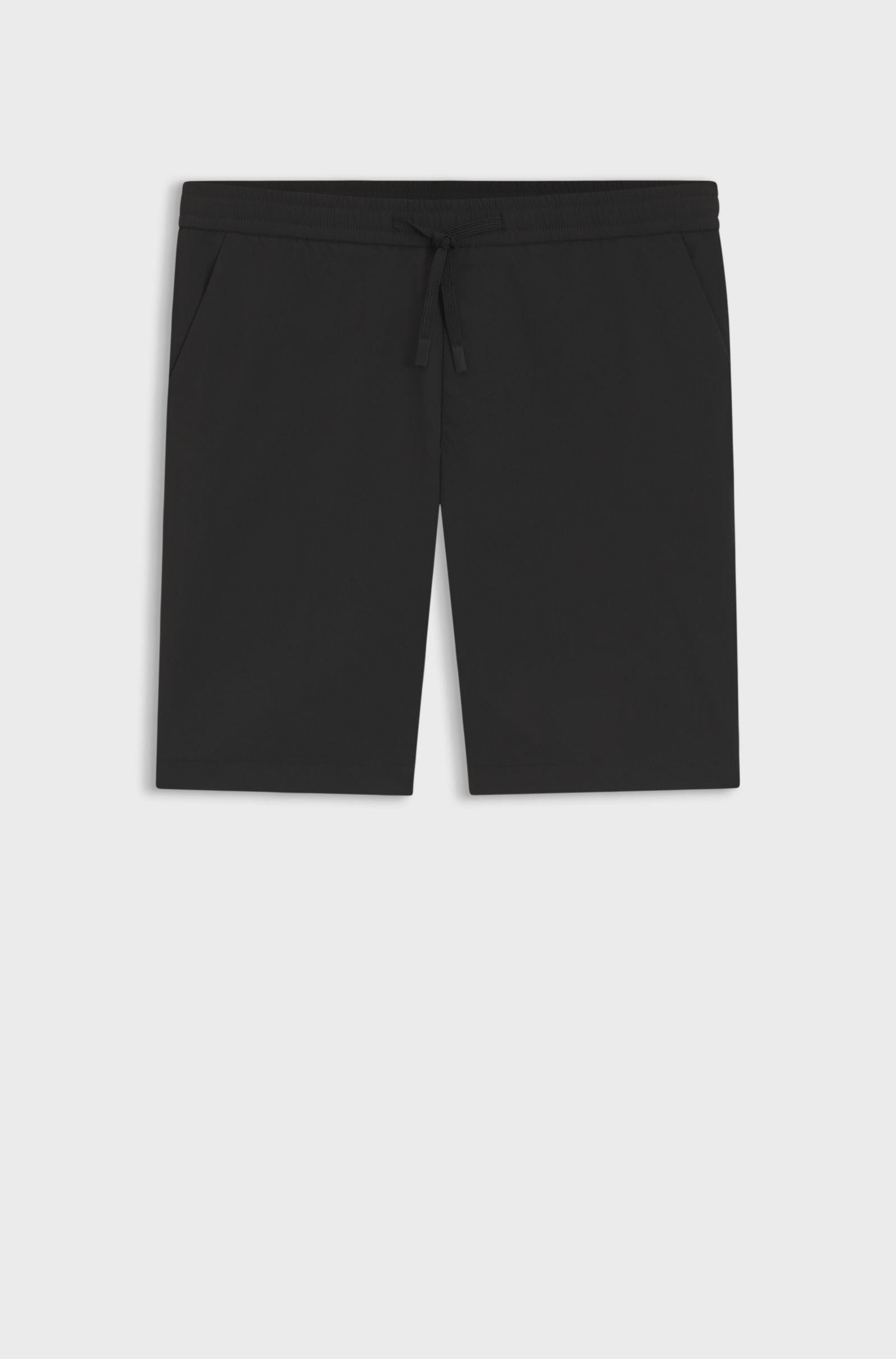 Shorts regular fit idrorepellenti in twill ad asciugatura rapida 50558953 001 BOSS 