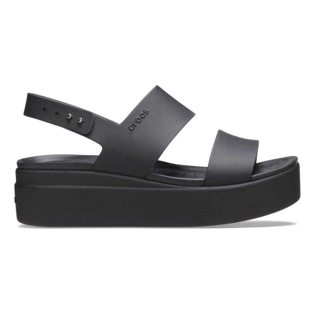 Brooklyn Low Wedge Donna Black CR206453 BKBK CROCS 