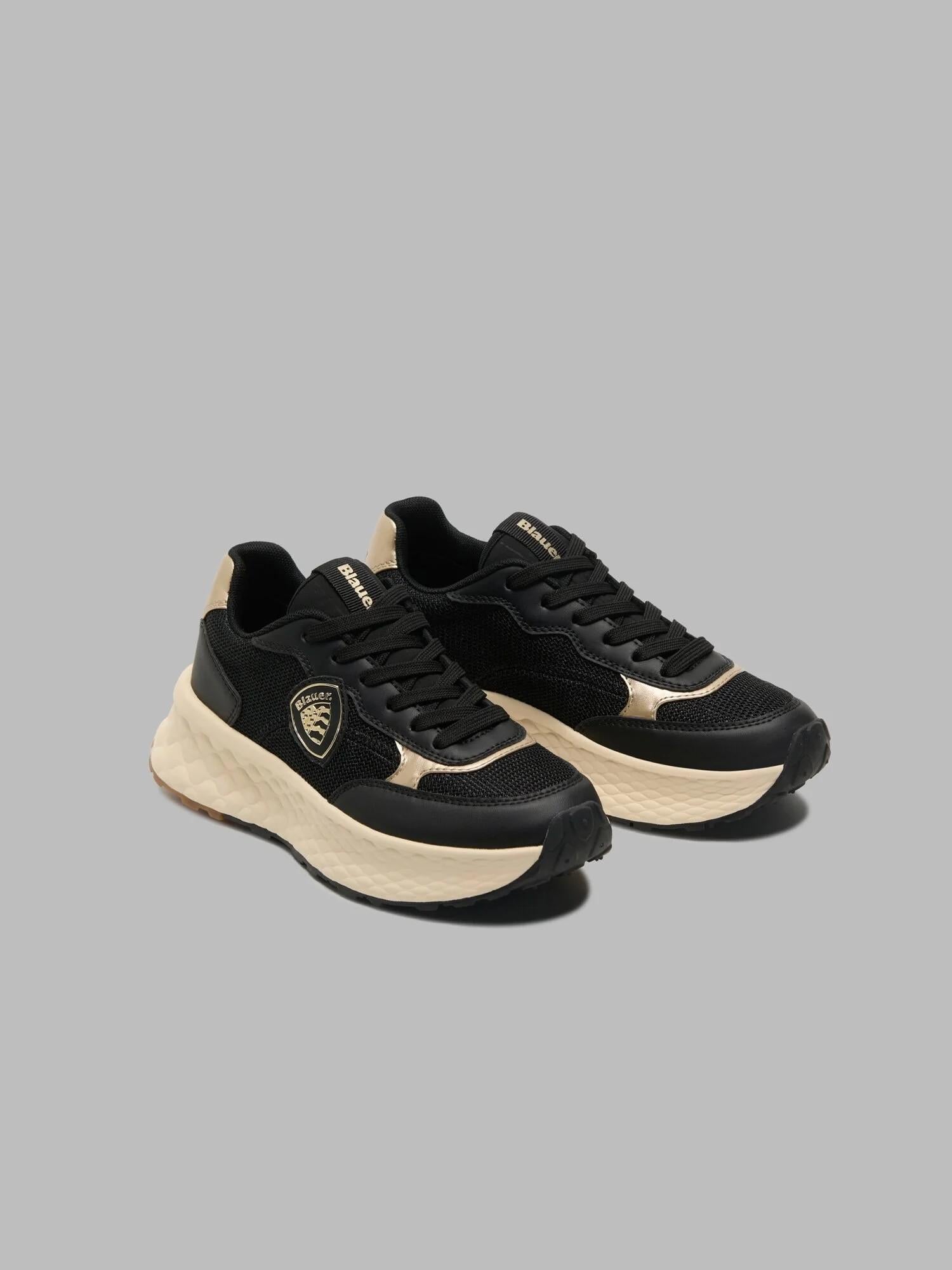 Sneaker Lynn01-Leg F5LYNN01LEG BLK BLAUER SHOES 