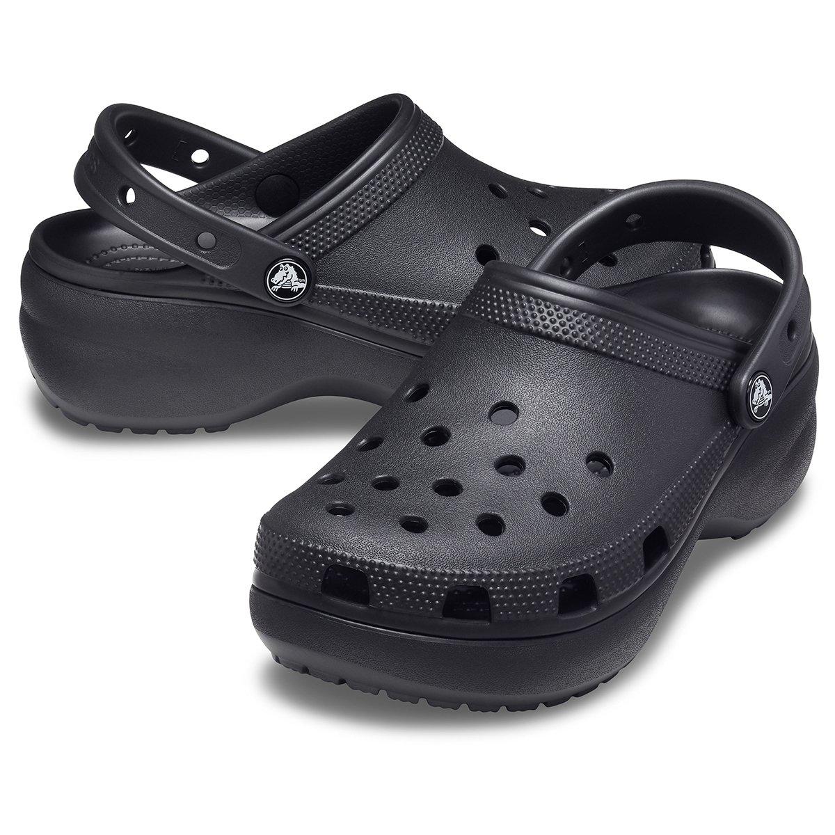 Classic Platform Clog Donna Black CR206750 BLK CROCS 