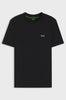 T-shirt in cotone elasticizzato con logo
