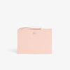 Anna coated piqué canvas clutch bag