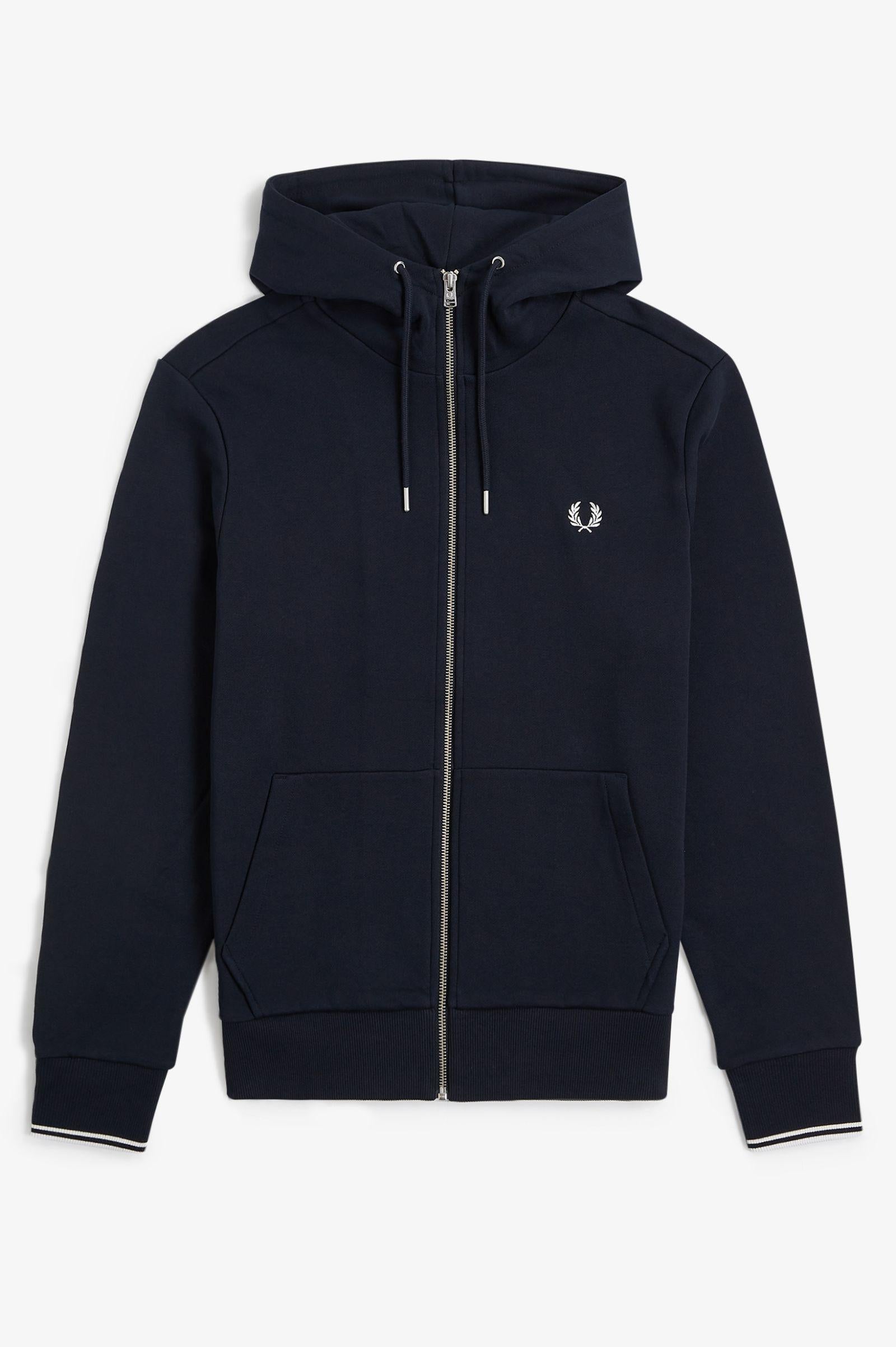 Felpa con Cappuccio J753655 795 FRED PERRY 