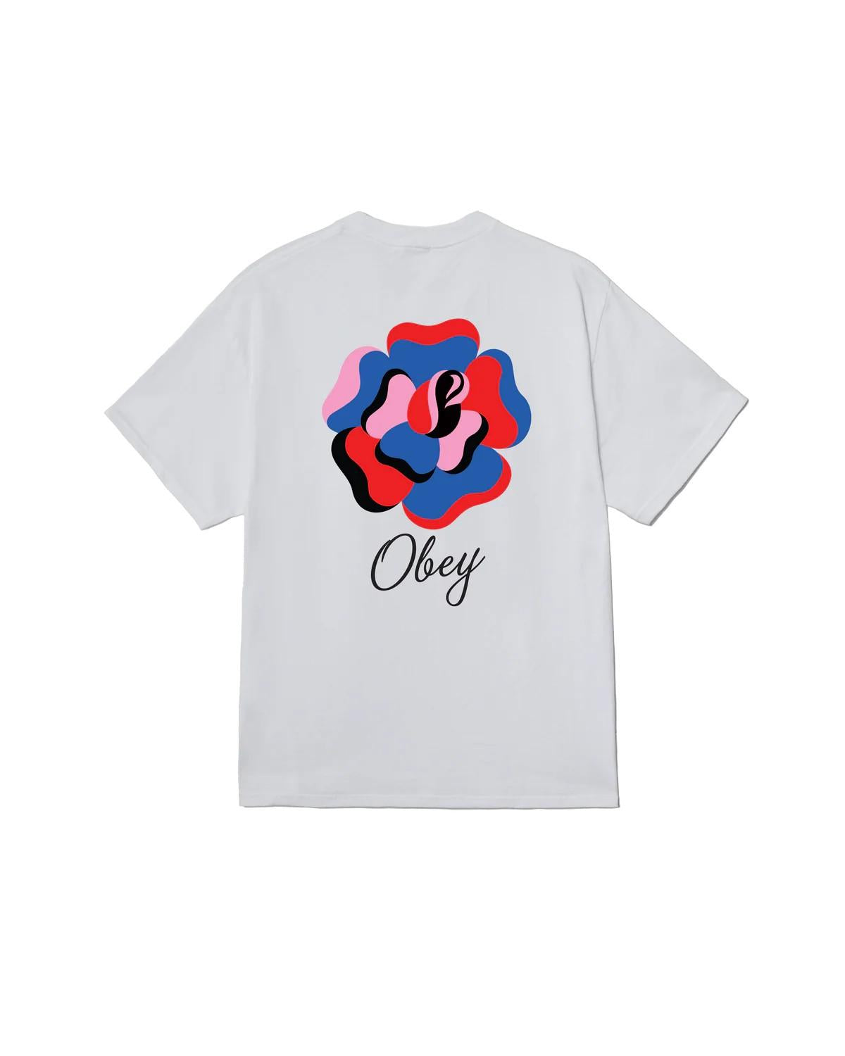 Paper rose classic t-shirt 165264300 WHT OBEY 