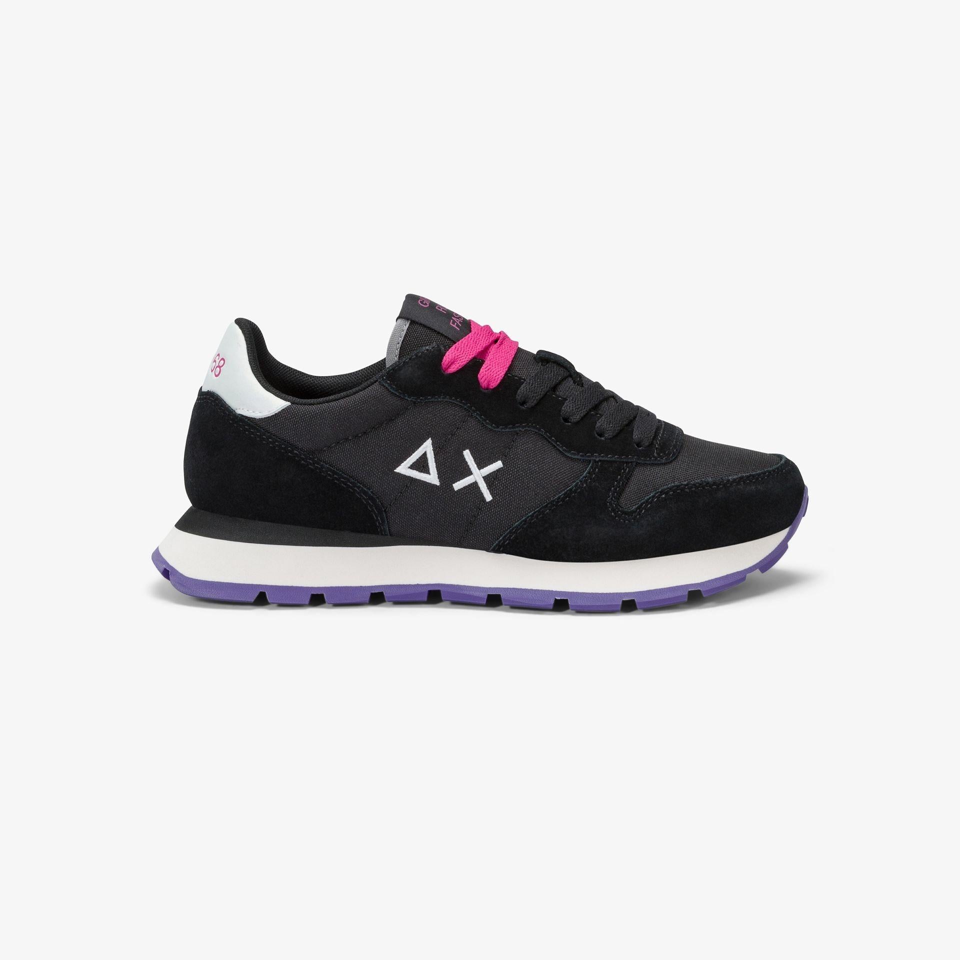 Sneaker Ally Solid in nylon e suede Z45201 11 SUN68 SHOES 
