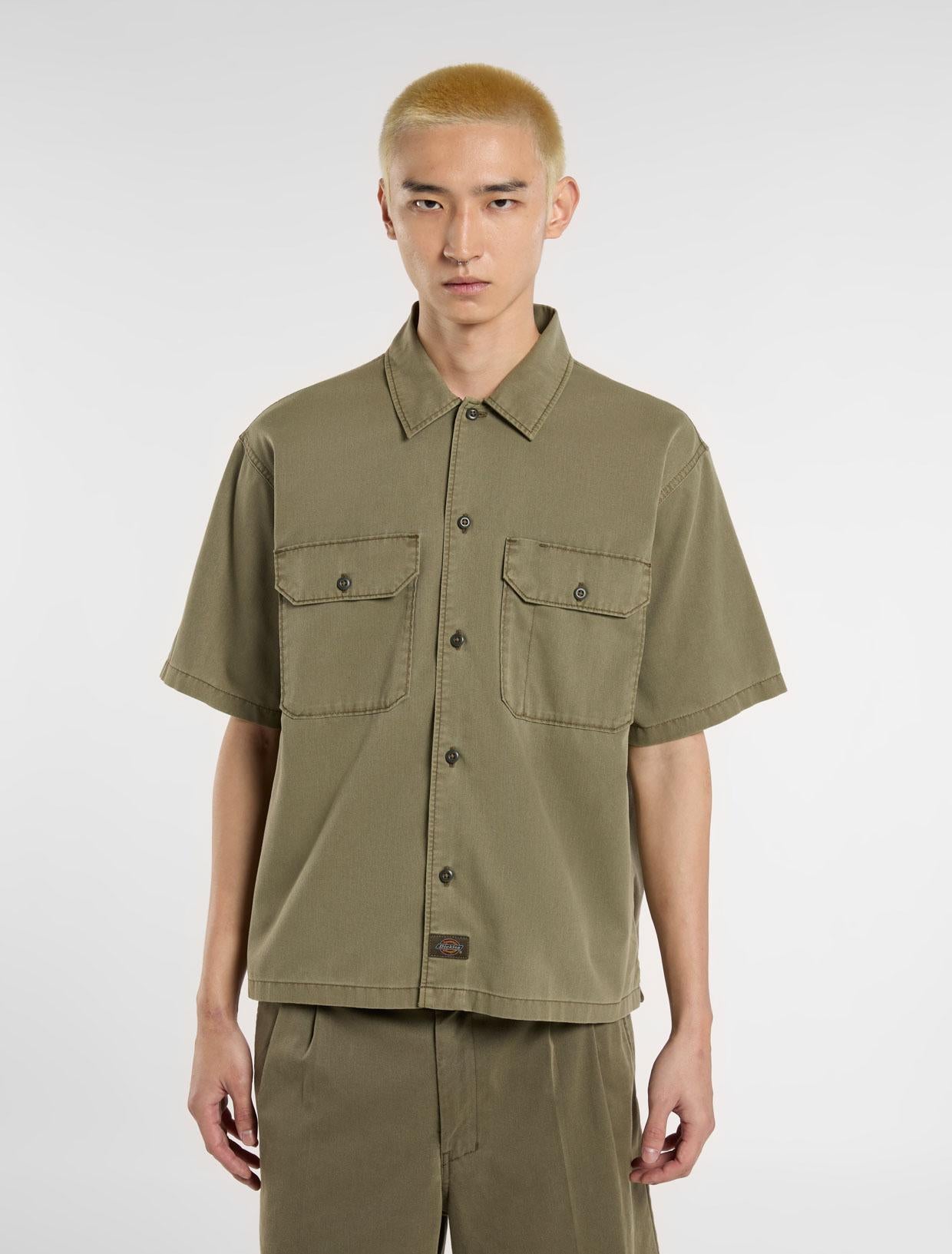 Camicia Unionville  a maniche corte DK0A4Z7Q MGR1 DICKIES 