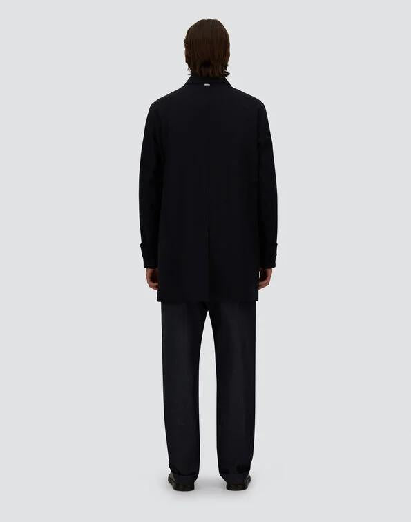 Impermeabile in light woolen effect IM000391U12785 9200 HERNO 
