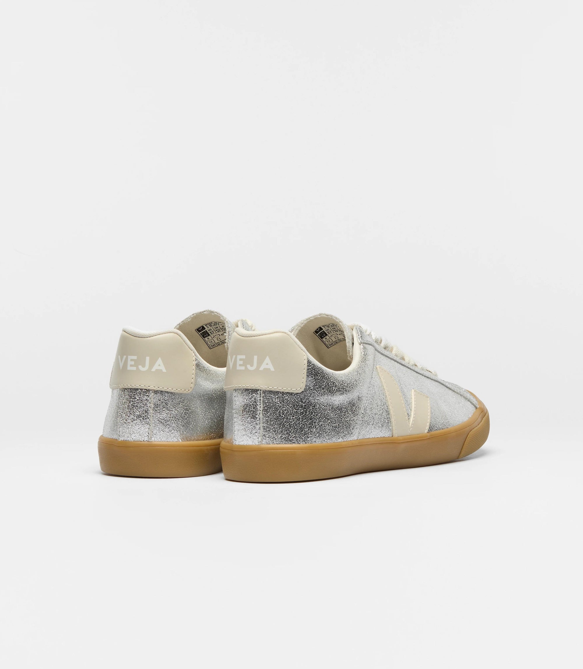 Esplar Suede Silver Pierre Natural EO03214 65 VEJA 