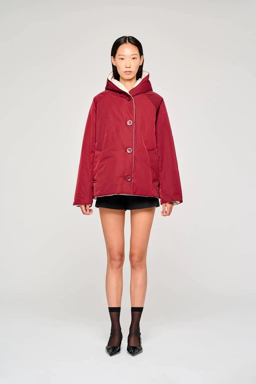Giacca In Nylon Reversibile 9006 OFJA9006 4340 OOF WEAR 