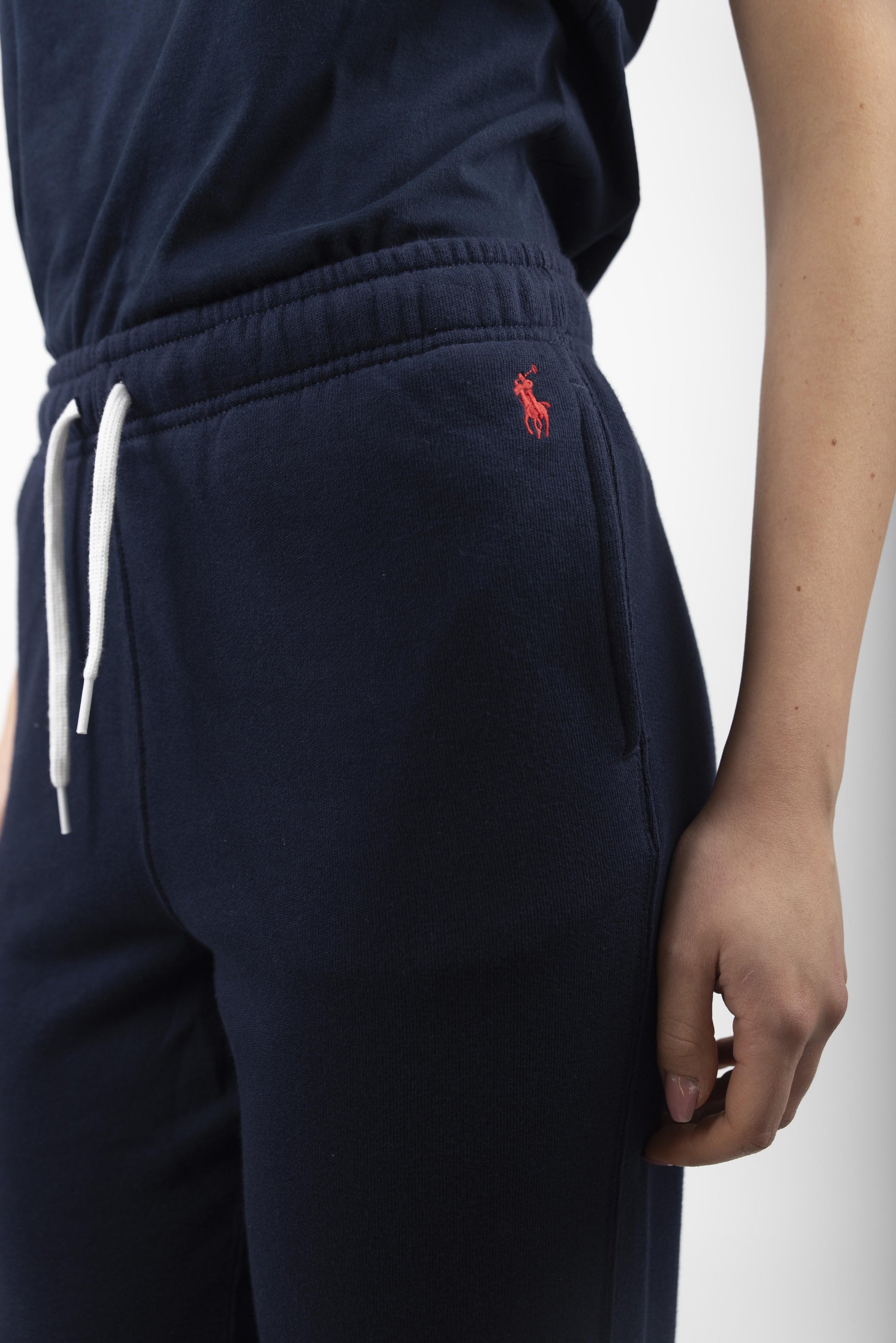 Pantaloni sportivi in felpa blu navy crociera 211935585 011 POLO RALPH LAUREN 