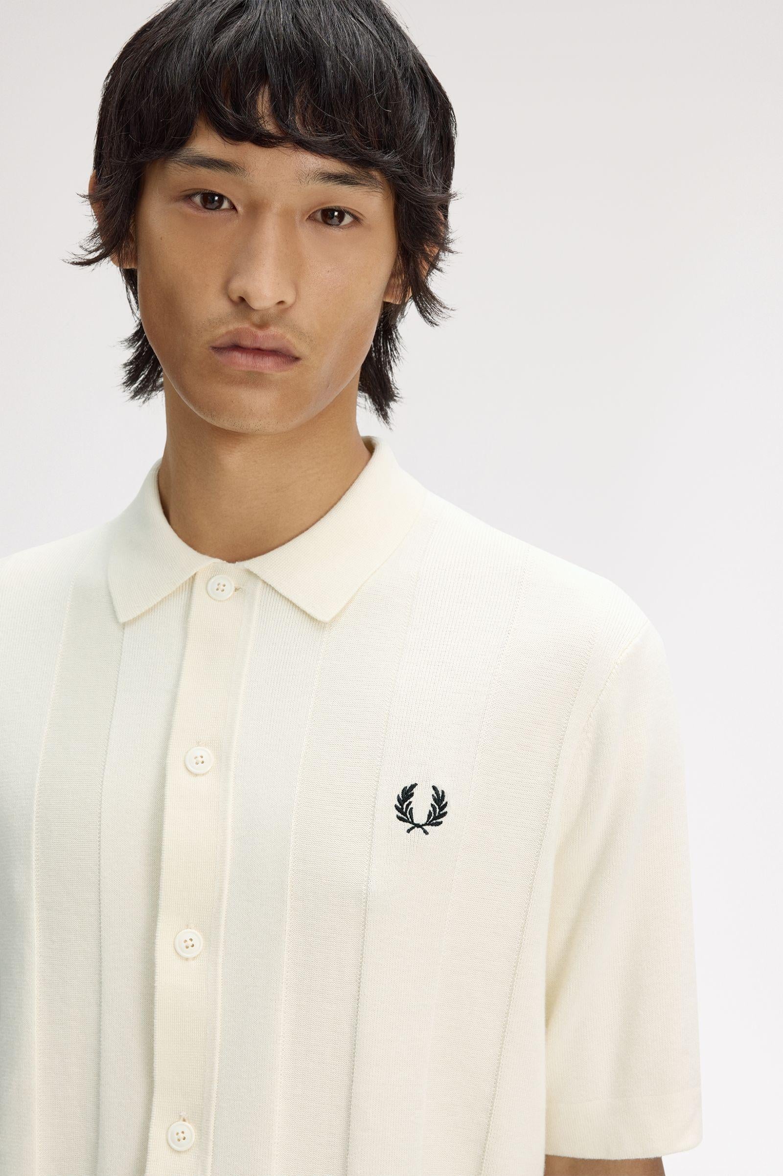 Polo A Righe Verticali Tono Su Tono K232458 560 FRED PERRY 
