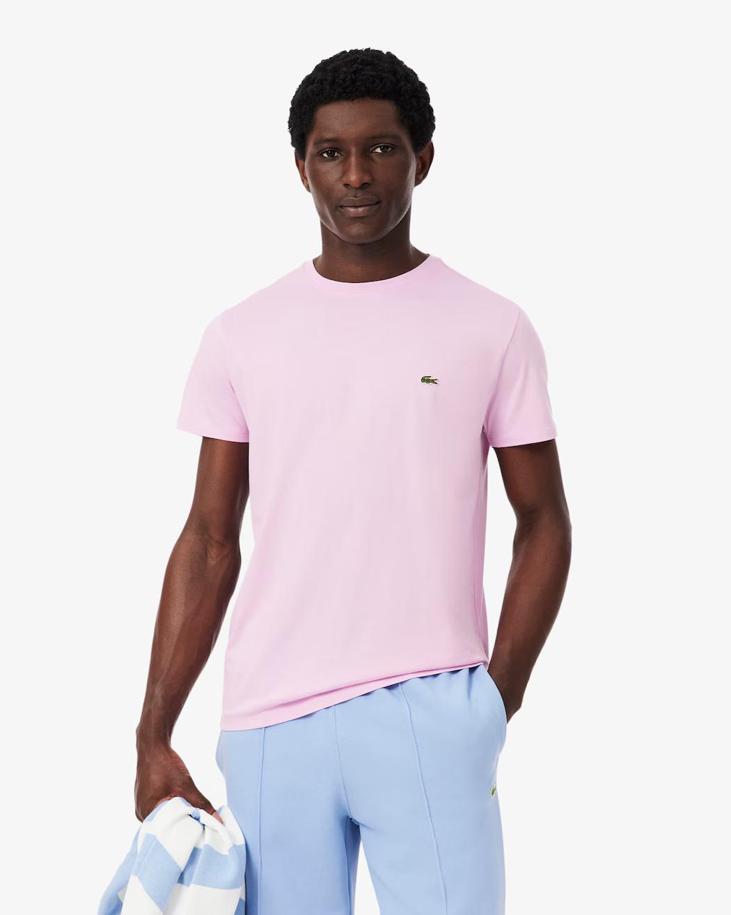 T-shirt in cotone Pima TH6709 Z4H LACOSTE 