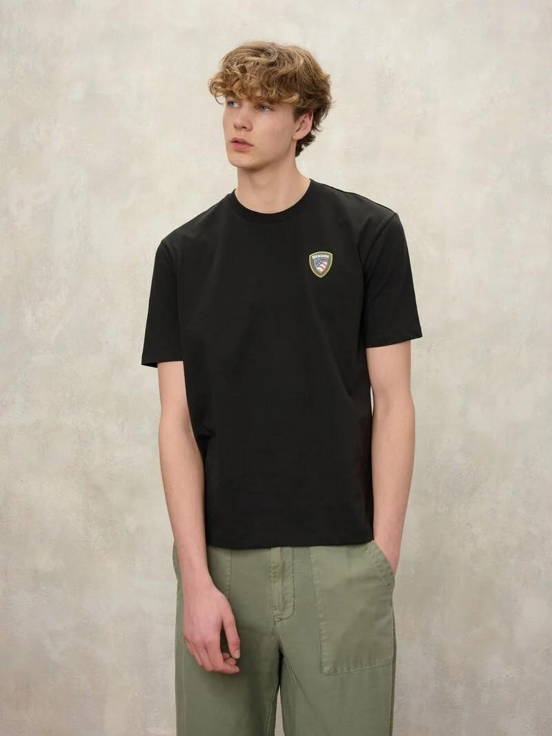 T-shirt Faxon 26SBLUH02284 999 BLAUER 