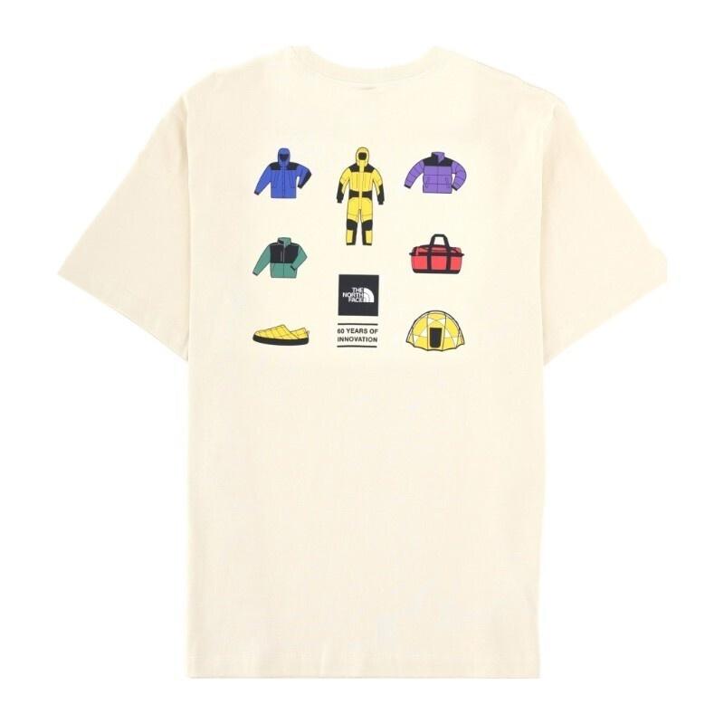 T-shirt TNF icon celebration NF0A8GAS DOM1 THE NORTH FACE 