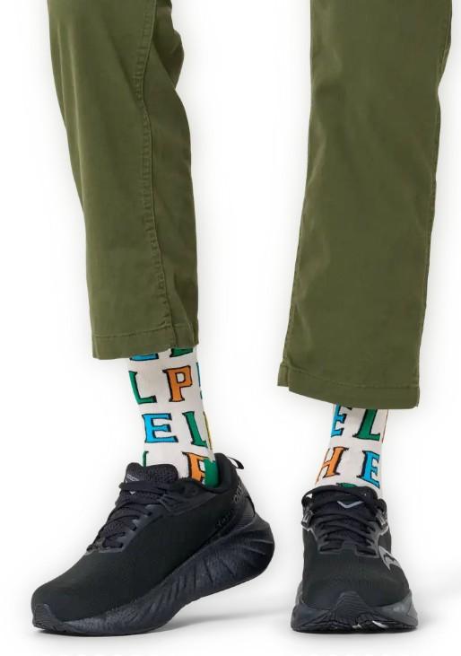 The Beatles Help! Sock P003942 WHITE HAPPY SOCKS 
