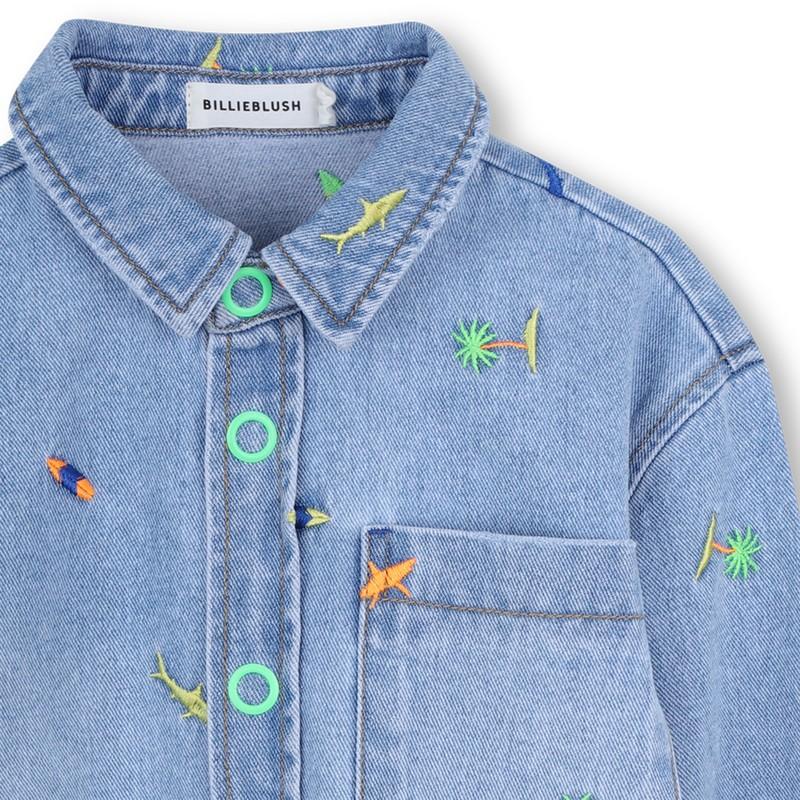 Denim Overshirt U22185 Z18A BILLIEBLUSH 