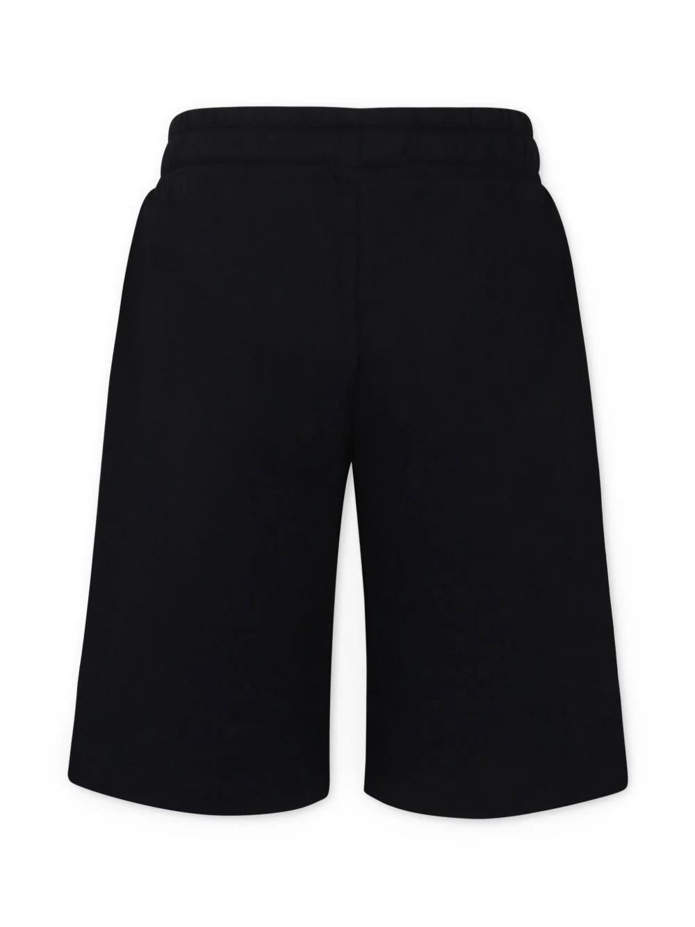 Shorts con stampa Teddy Bear HUQ02ALCA19 60100 MOSCHINO KID 