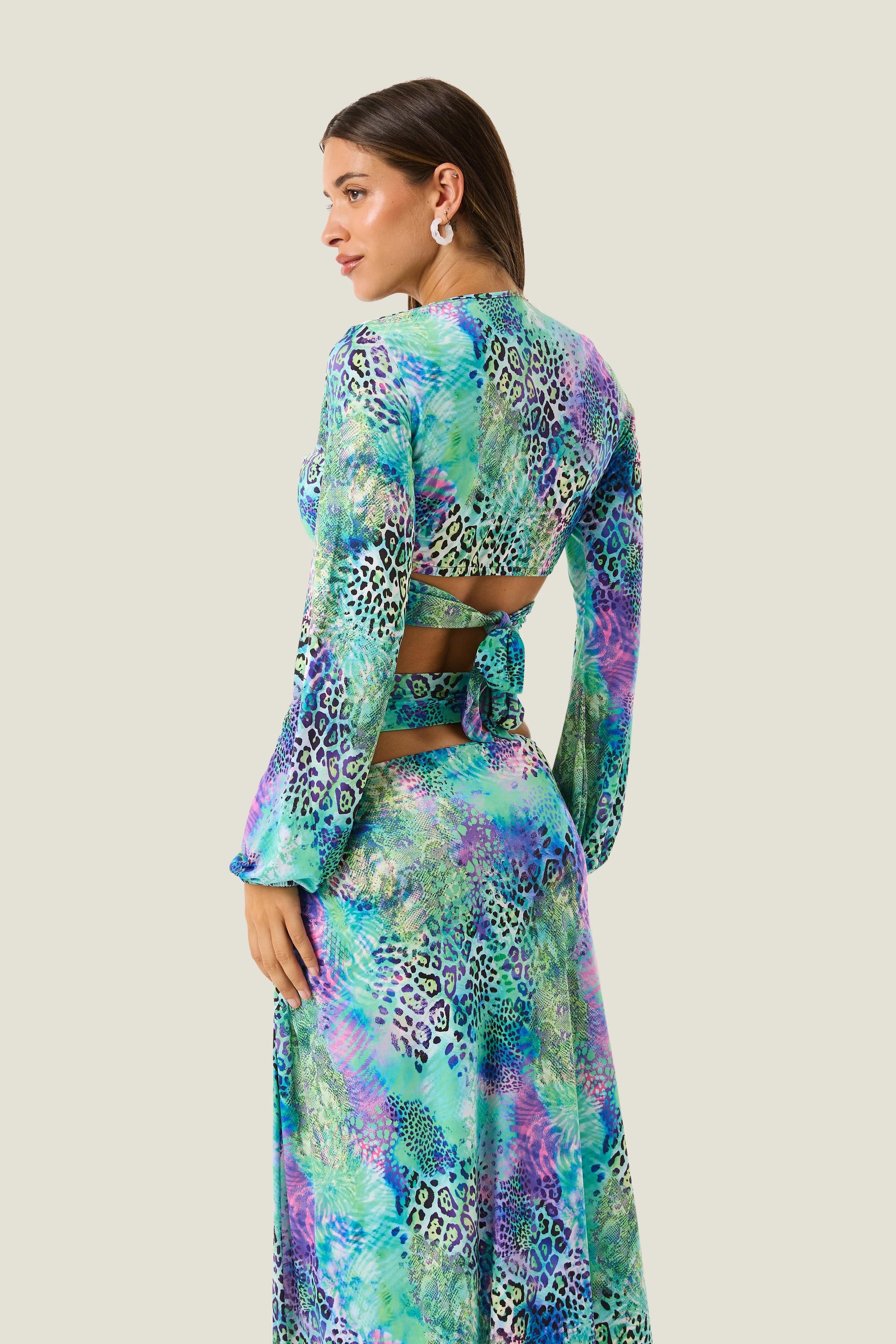 Top anello patch animalier 126WRWTP5873 200 4GIVENESS 