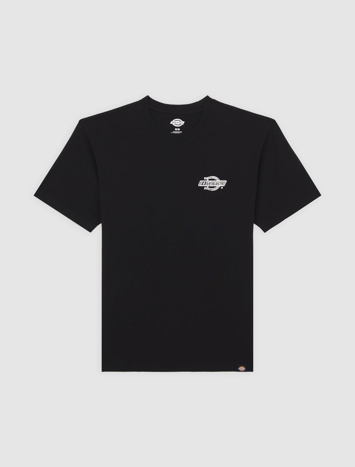 T-shirt Wood con logo DK0A4ZAT BLK1 DICKIES 