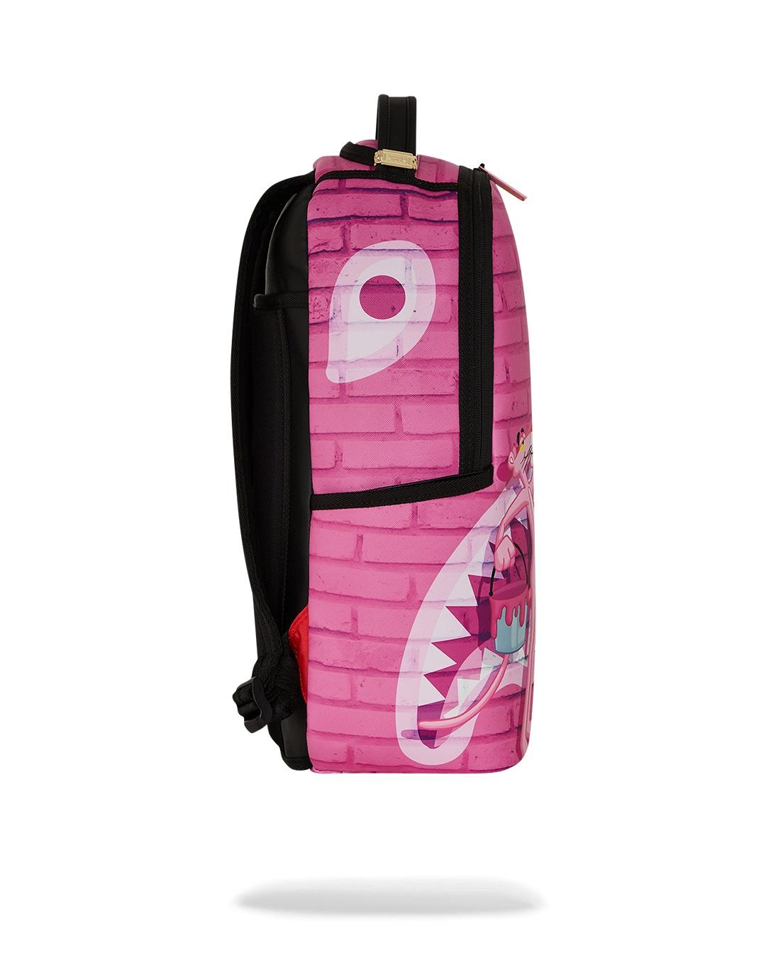 Zaino pink panther painting over graffiti 910B7007 NSZ SPRAYGROUND 