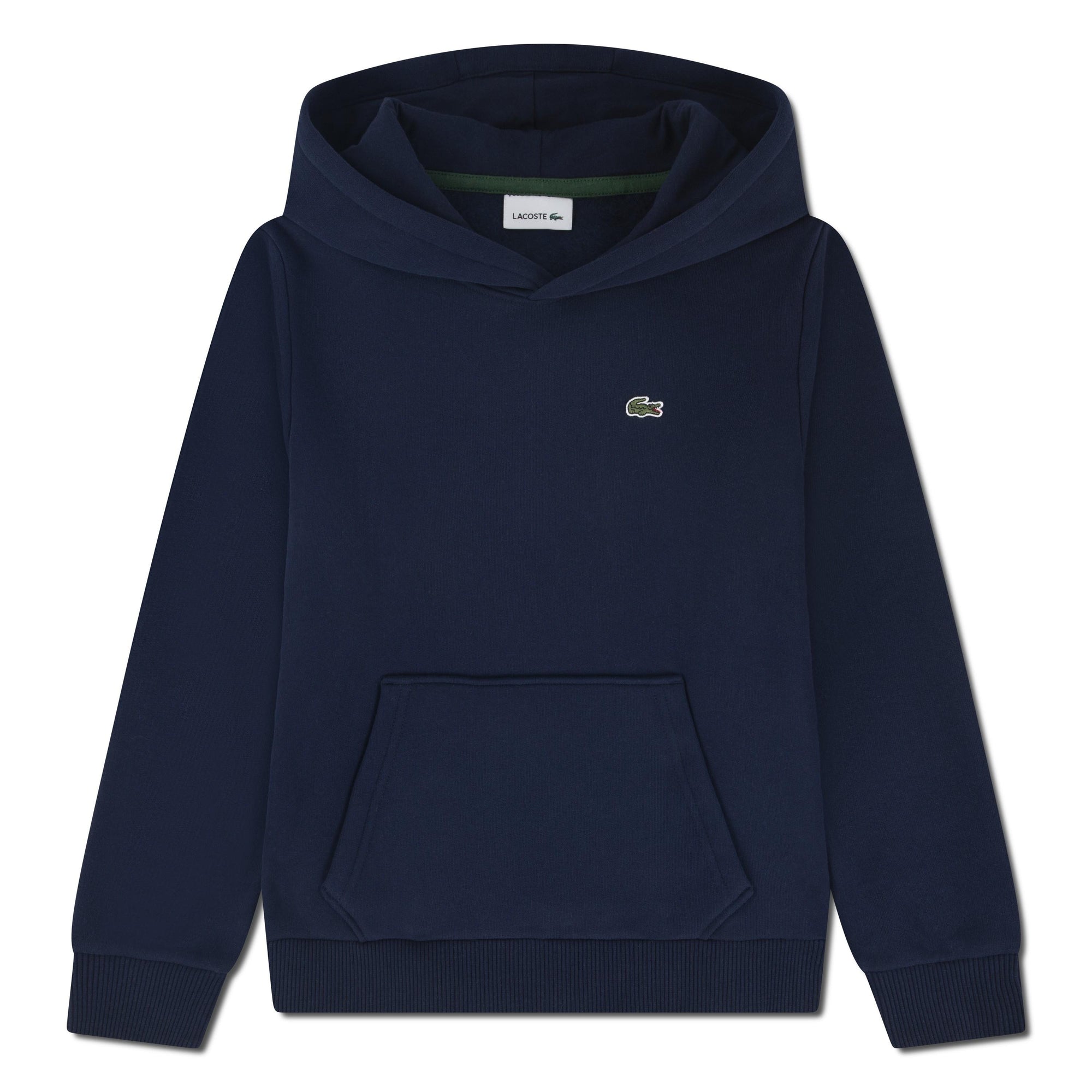Felpa con cappuccio e tasca a marsupio 947028 UGW LACOSTE 