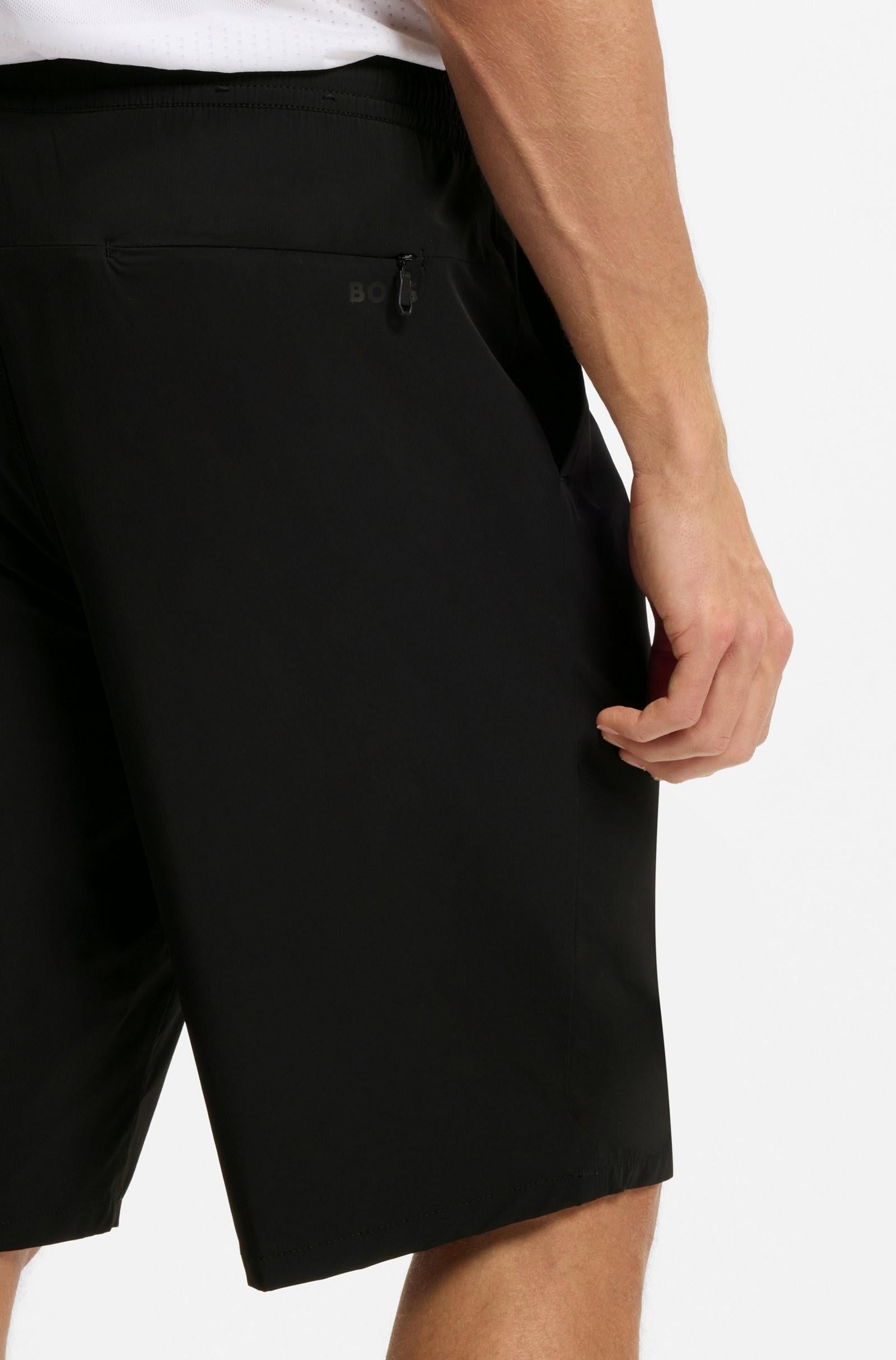 Shorts con pieghe sulla parte anteriore 50558959 001 BOSS 