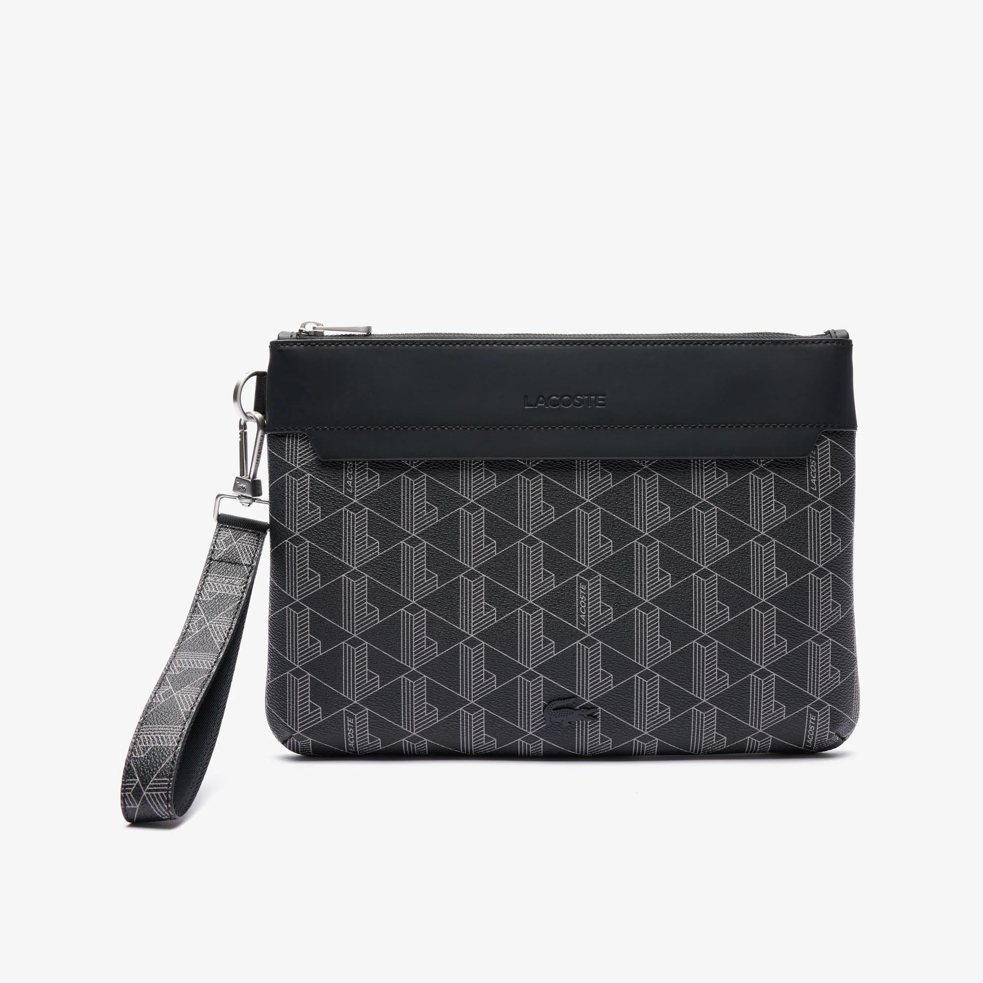 Pochette con stampa monogramma NU4669 H45 LACOSTE ACCESSORI 