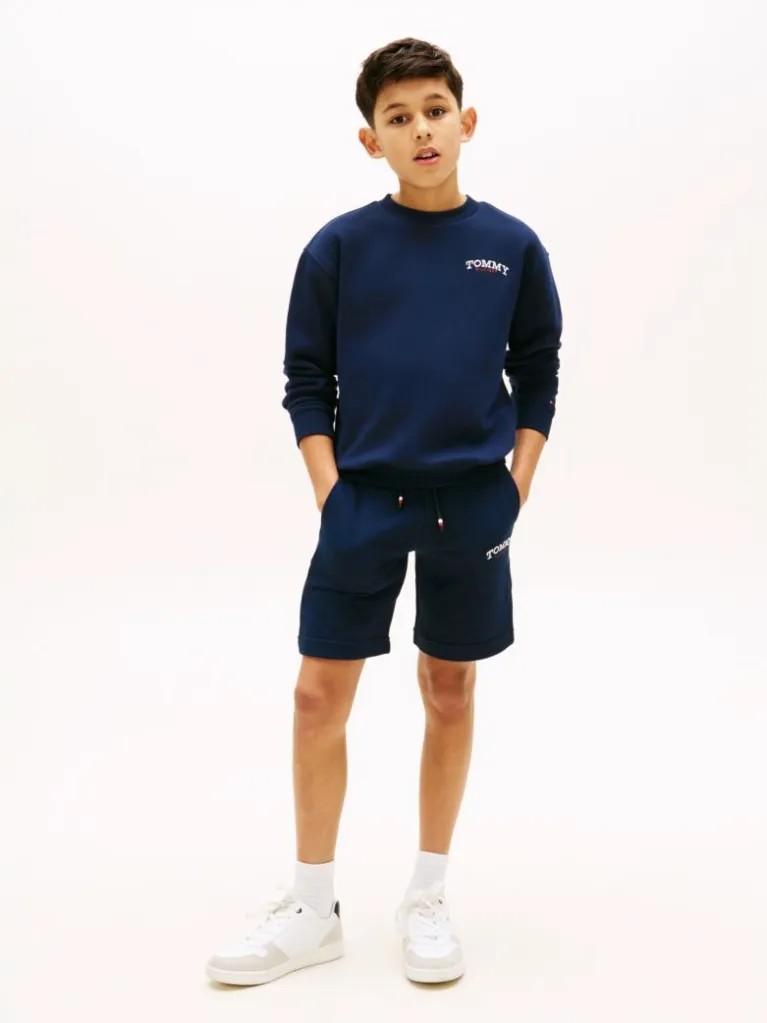 Pantaloncini in spugna KB0KB10242T C1G TOMMY HILFIGER 