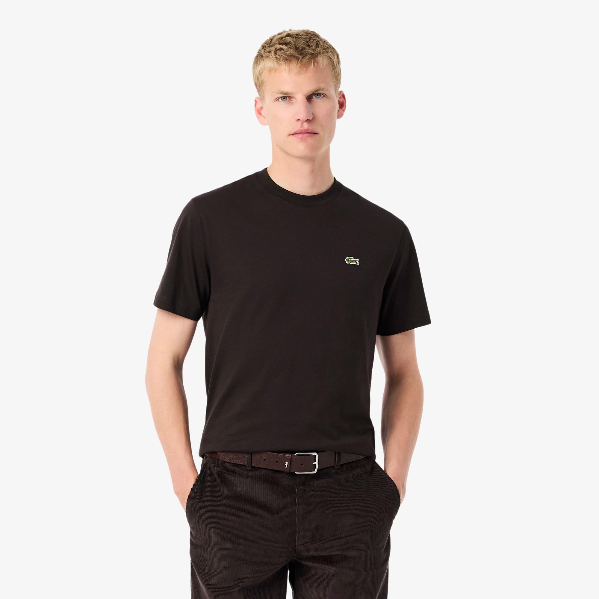 T-shirt in cotone TH7318 SKB LACOSTE 