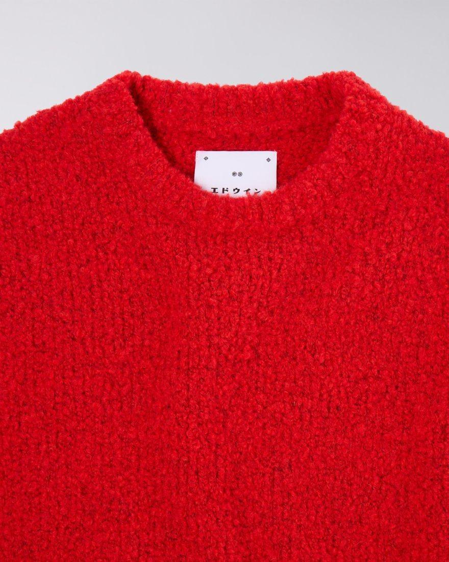 Dun Textured Sweater I034134 3F867 EDWIN 