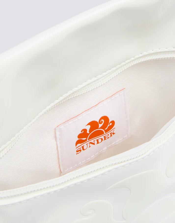 Clutch pochette con moschettone AW416ABPV400 00601 SUNDEK 