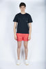 T-shirt con logo stampato blu