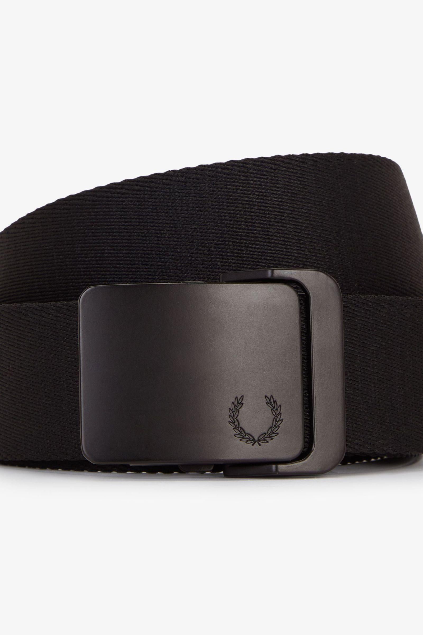 Cintura a fettuccia tinta unita BT224858 102 FRED PERRY ACCESSORIES 