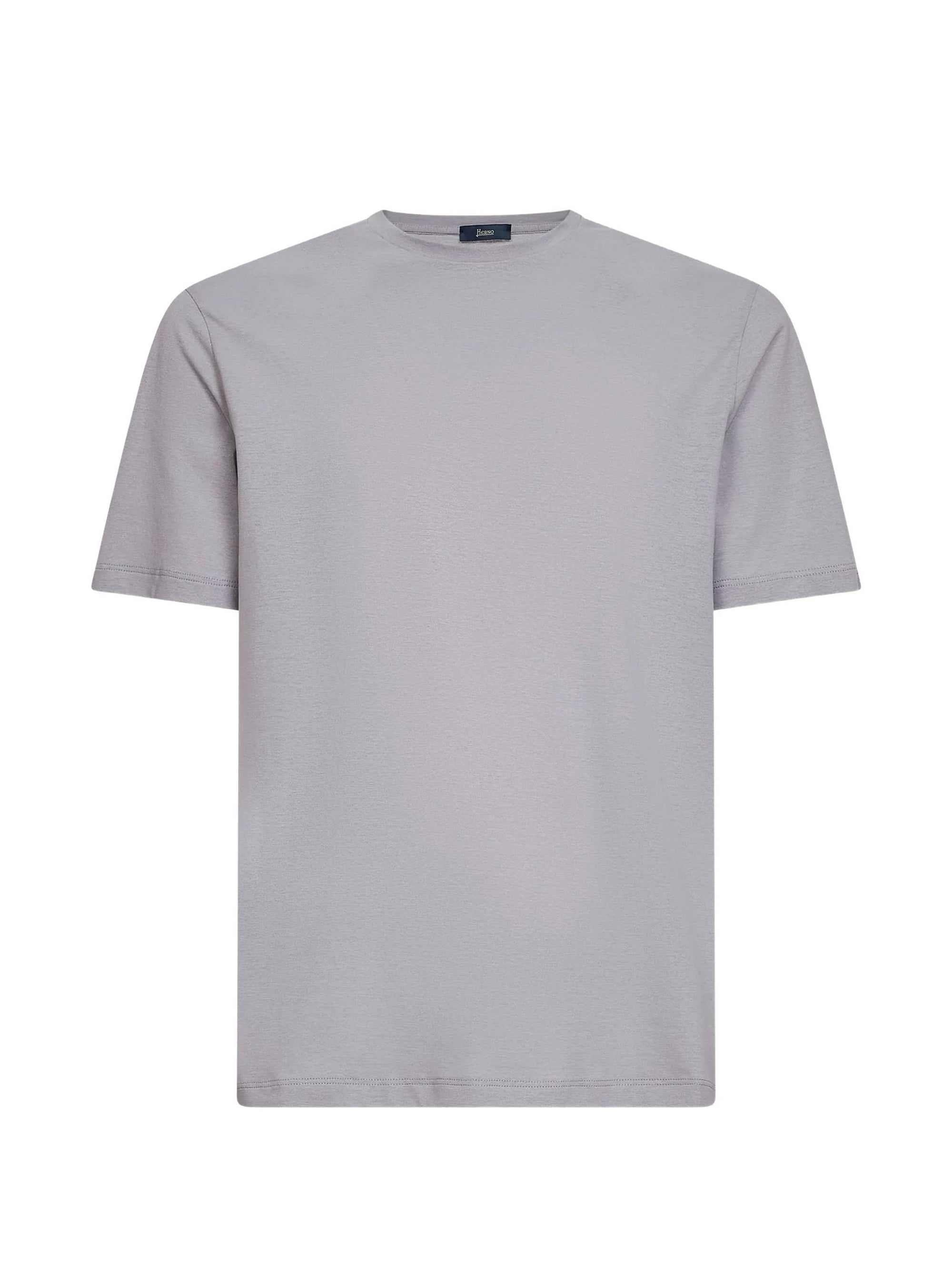 T-shirt girocollo grigia JG000166U52005 9406 HERNO 