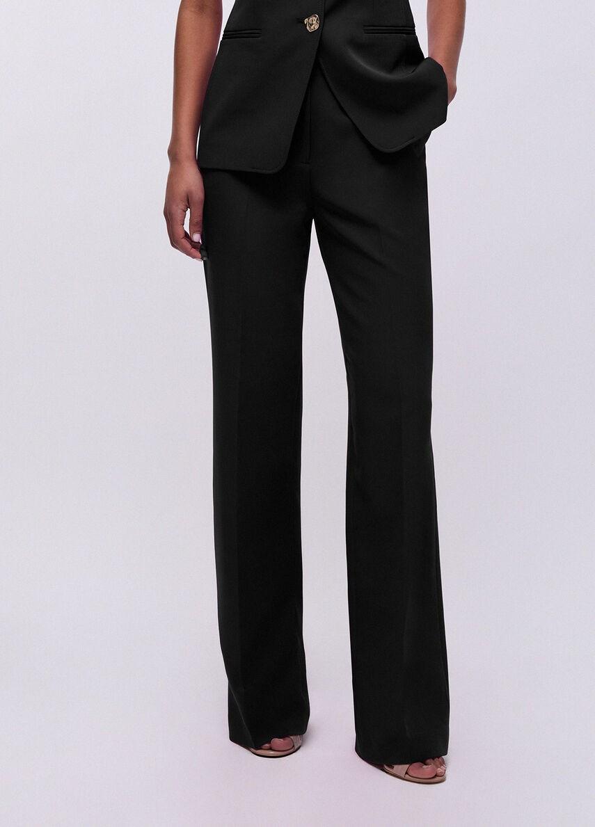 Palazzo trousers CA6374T2200 22222 LIU JO BLACK 