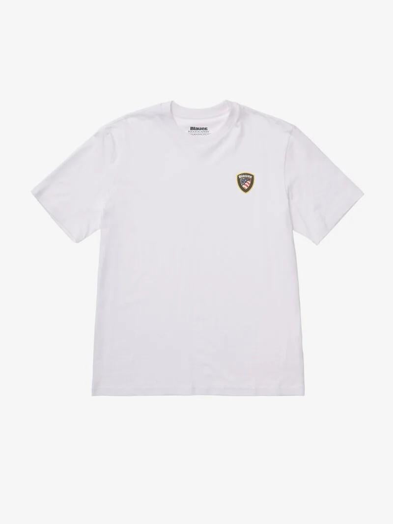 T-shirt Faxon 26SBLUH02284 100 BLAUER 