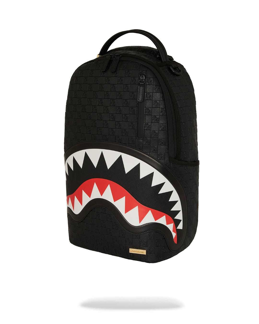 Zaino black out sharks in Paris 910B7531 NSZ SPRAYGROUND 
