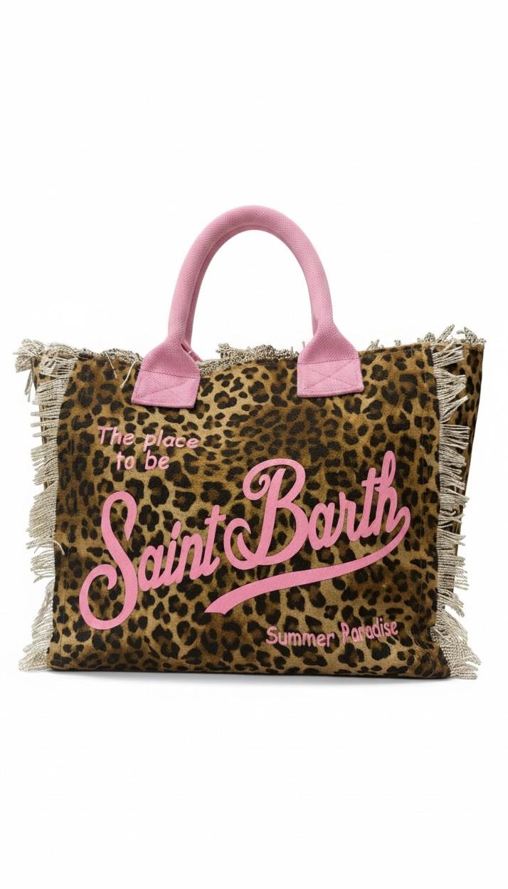 Borsa a spalla Vanity in canvas VANI001 02591L MC2 SAINT BARTH 