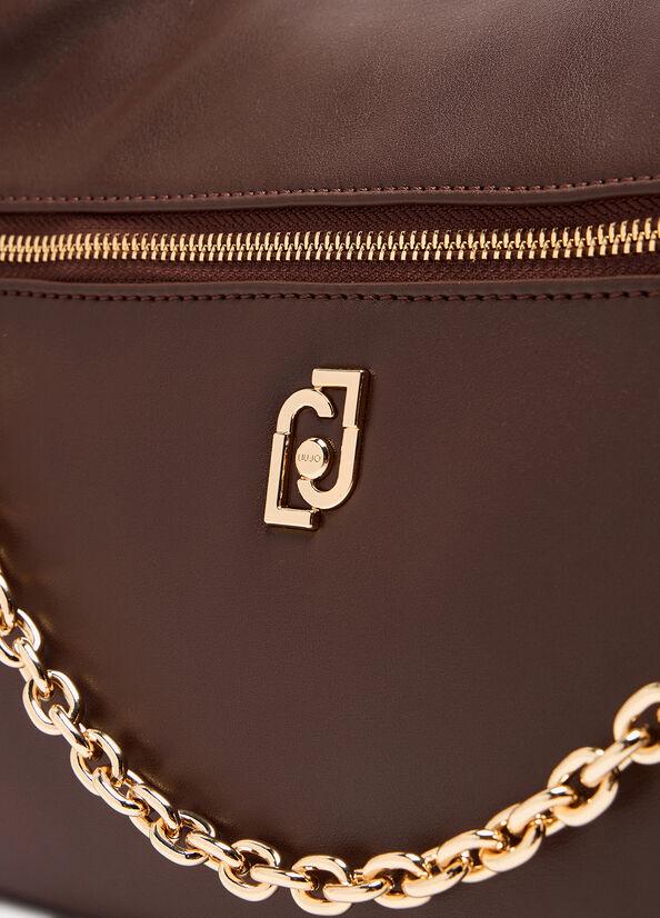 Borsa a spalla media con porta monete AF5322E0077 90912 LIU JO ACCESSORIES 