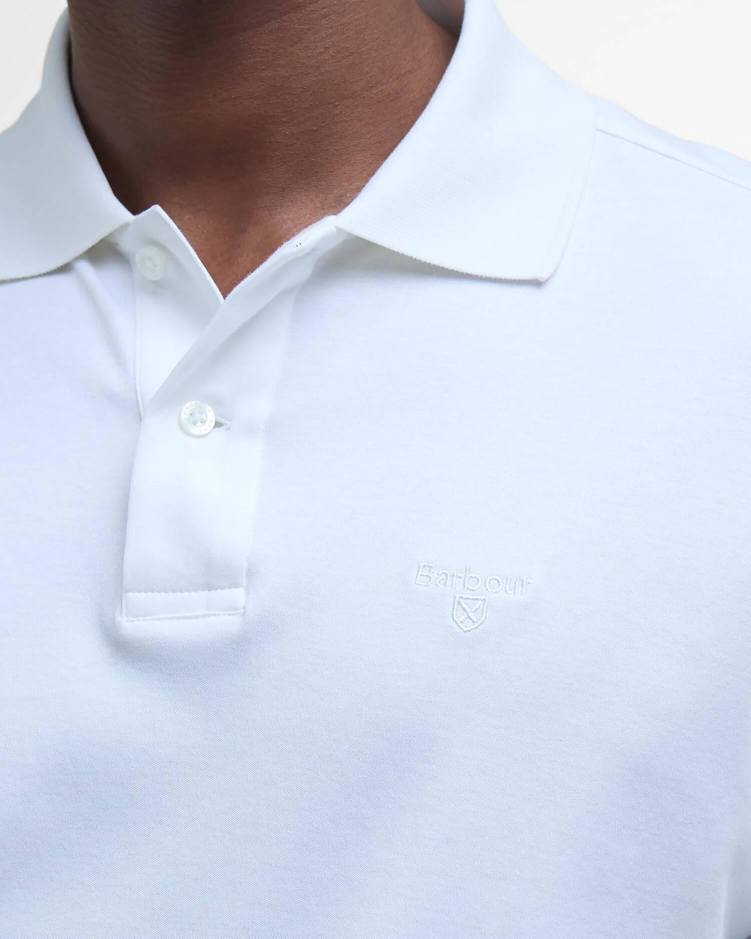Polo Hylton a maniche corte MML1445 WH11 BARBOUR 