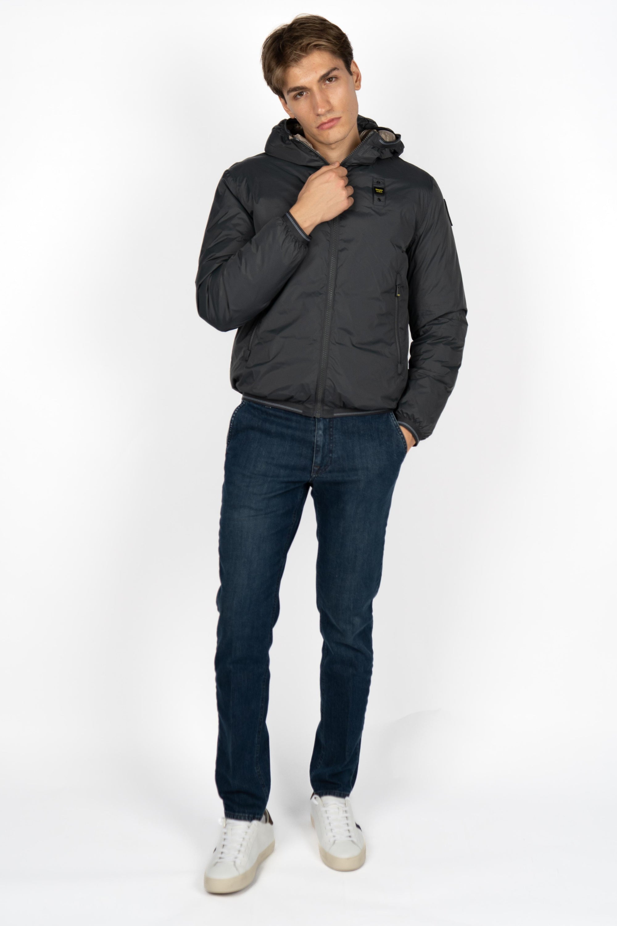 Giubbetto Reversibile Termosaldato Donald 25WBLUC06141 978EI BLAUER 