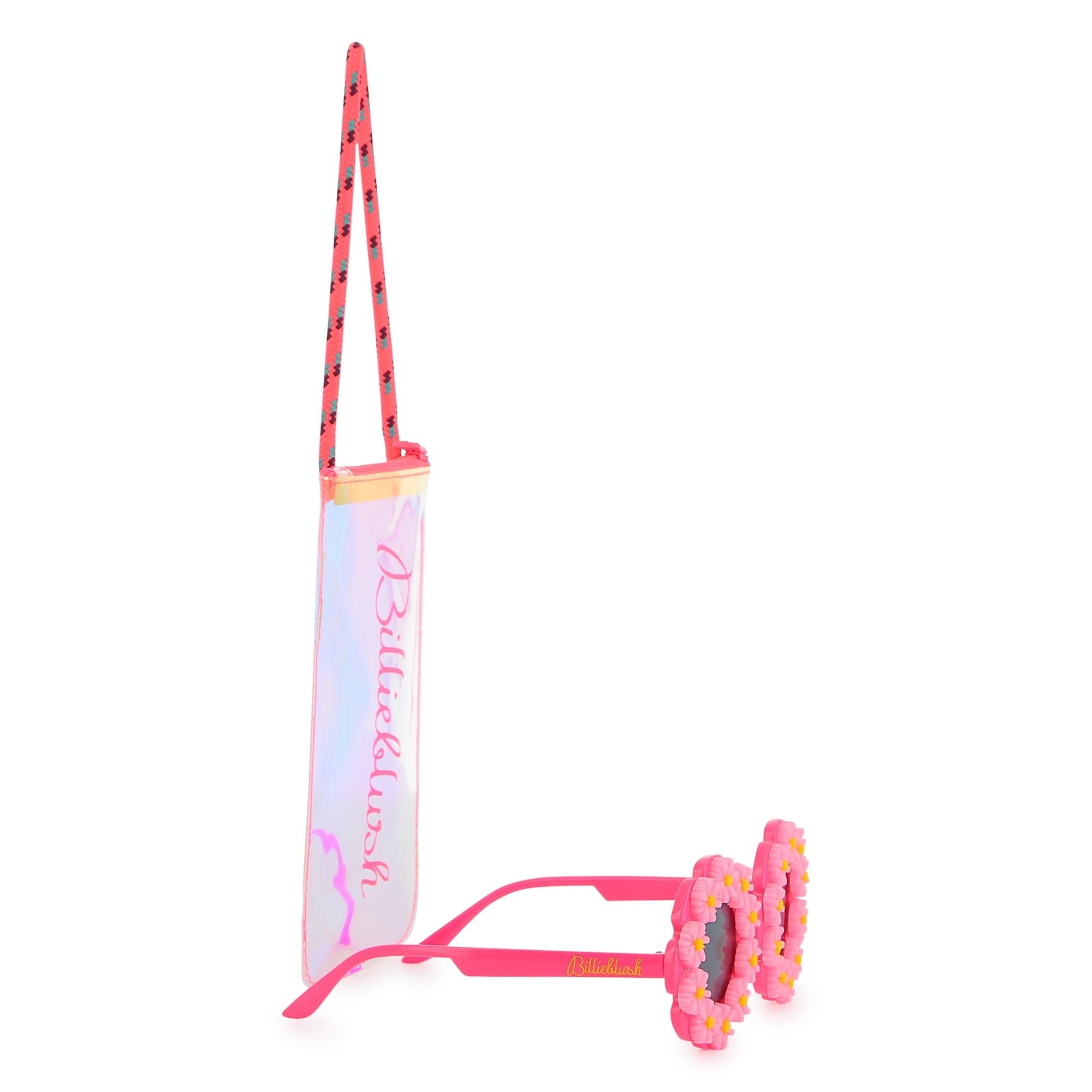 Occhiali da sole con applicazione a fiori U20808 47A BILLIEBLUSH ACCESSORIES 