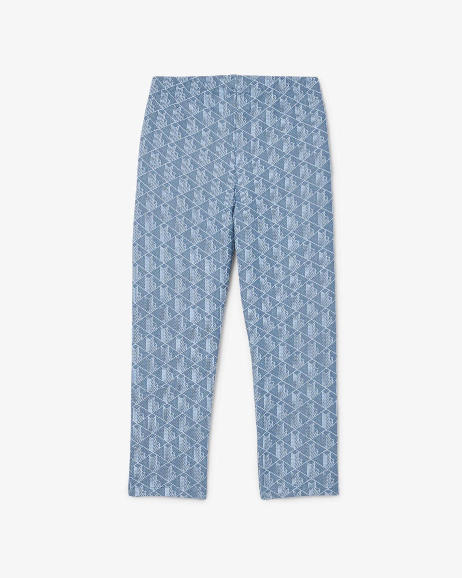 Pantaloni in tuta con monogramma XJ1232 HGI LACOSTE 