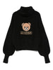 Maglione con ricamo con motivo orsetto