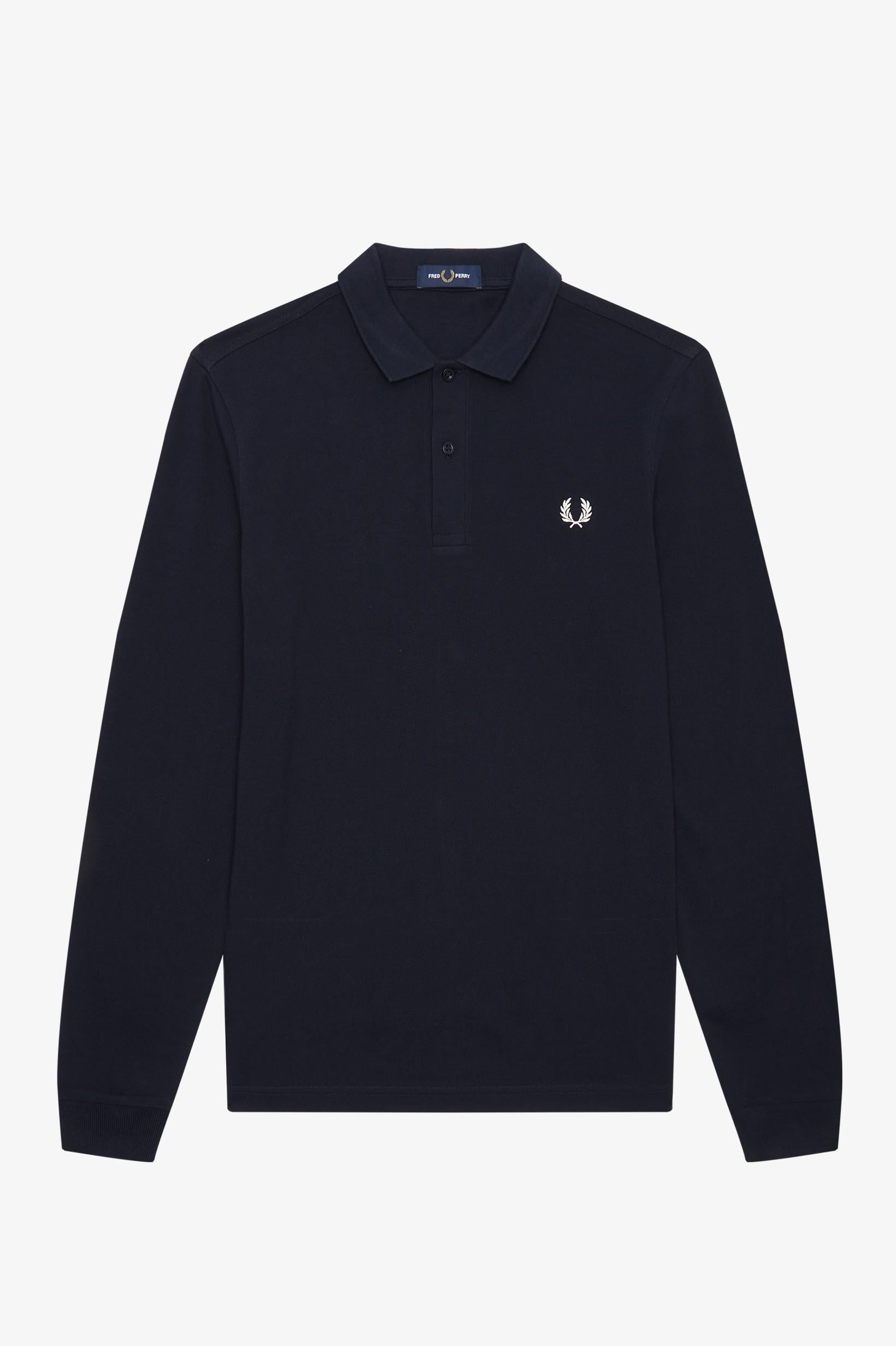 Polo a maniche lunghe M600655 608 FRED PERRY 